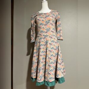 Matilda Jane Floral Midi Dress - Size S - EUC- Vintage